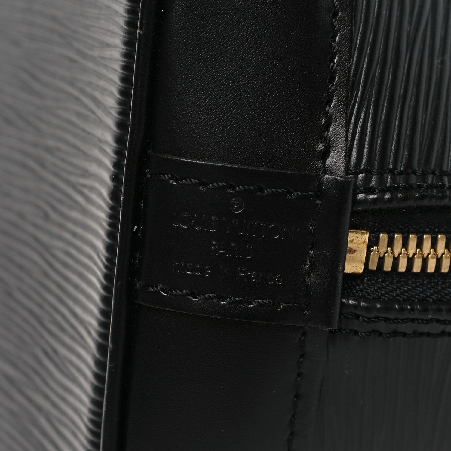 Louis Vuitton Epi Alma PM Black 6 of 11