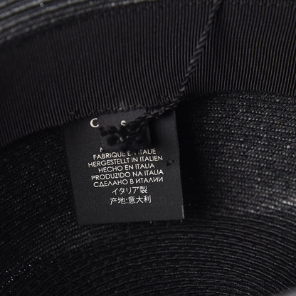 Gucci Raffia Double G Hat S Black 6 of 6