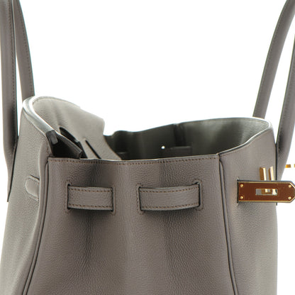 Hermes Togo Birkin 40 Etain 19 of 26
