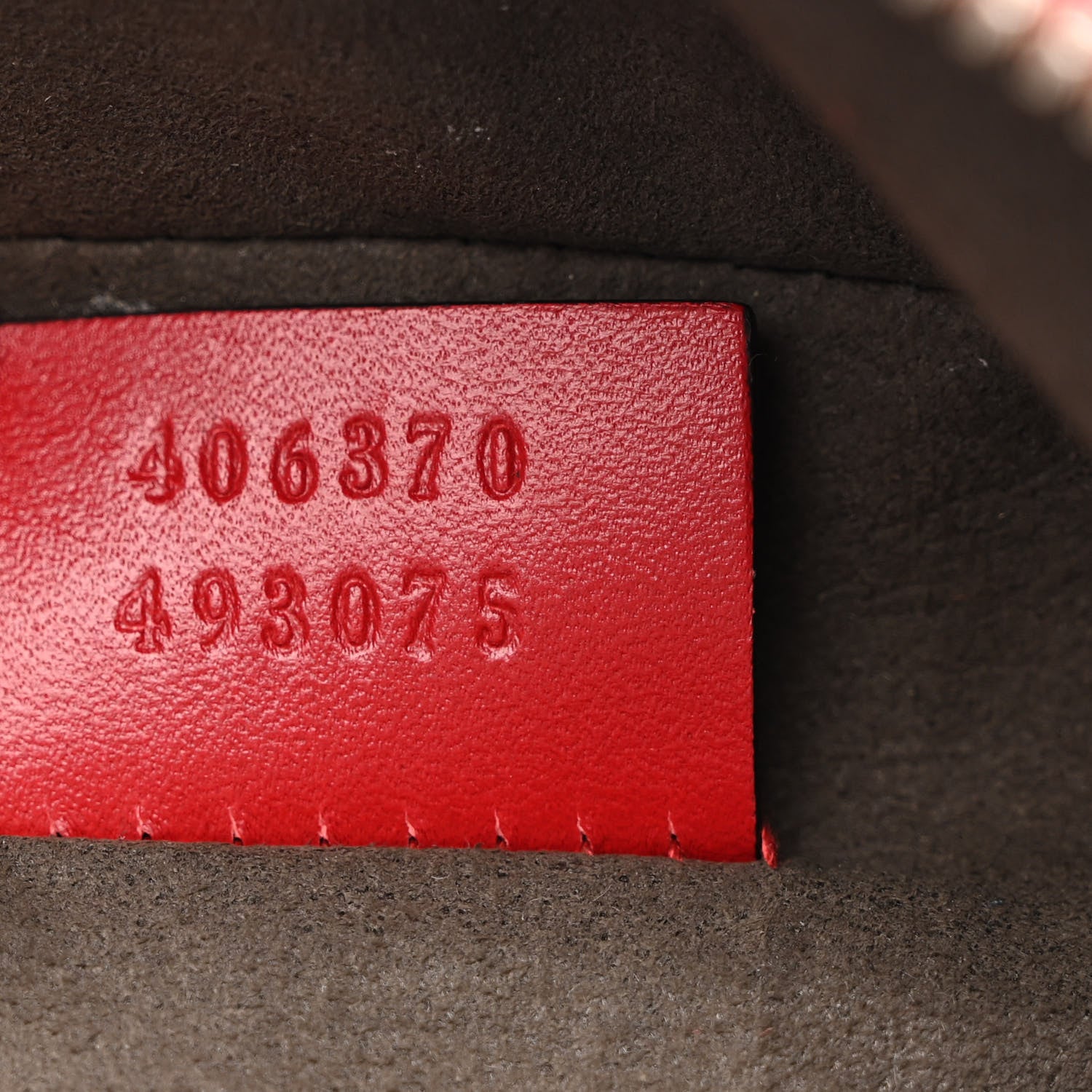 Gucci Guccissima Signature Day Backpack Hibiscus Red 8 of 11