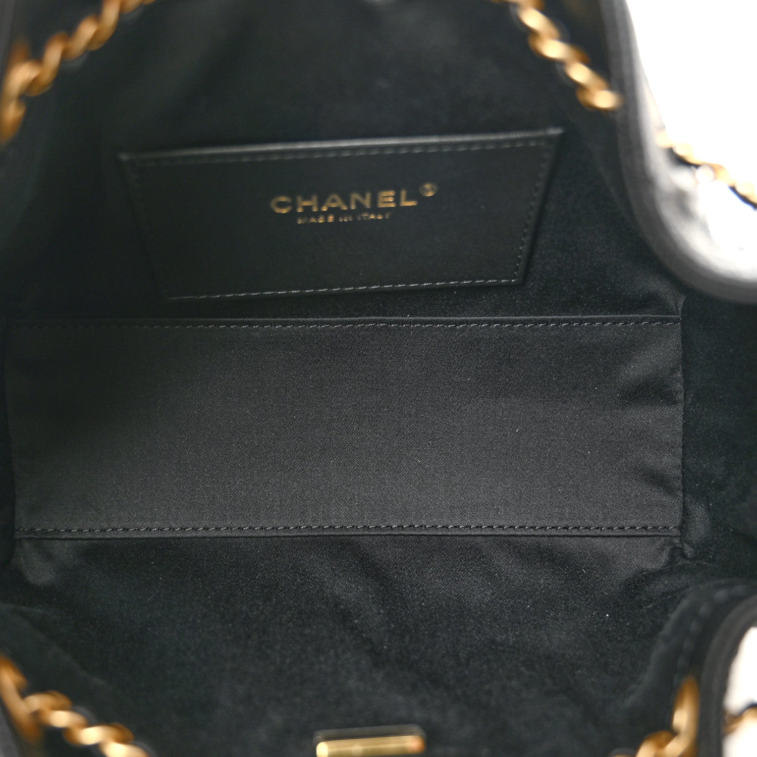 Chanel Caviar Quilted Mini Chanel 25 Handbag Black 5 of 11