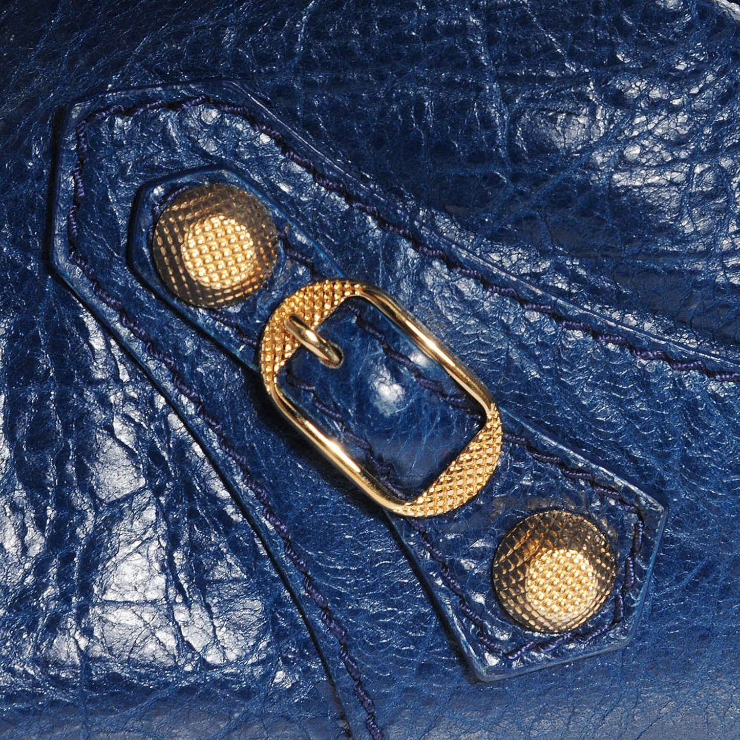 Agneau Giant 12 Gold Hardware Town Bleu Mineral