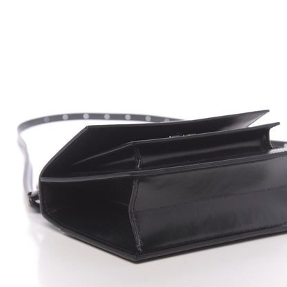 Balenciaga Box Calfskin Monochrome XS Sharp Top Handle Bag Black 8 of 9