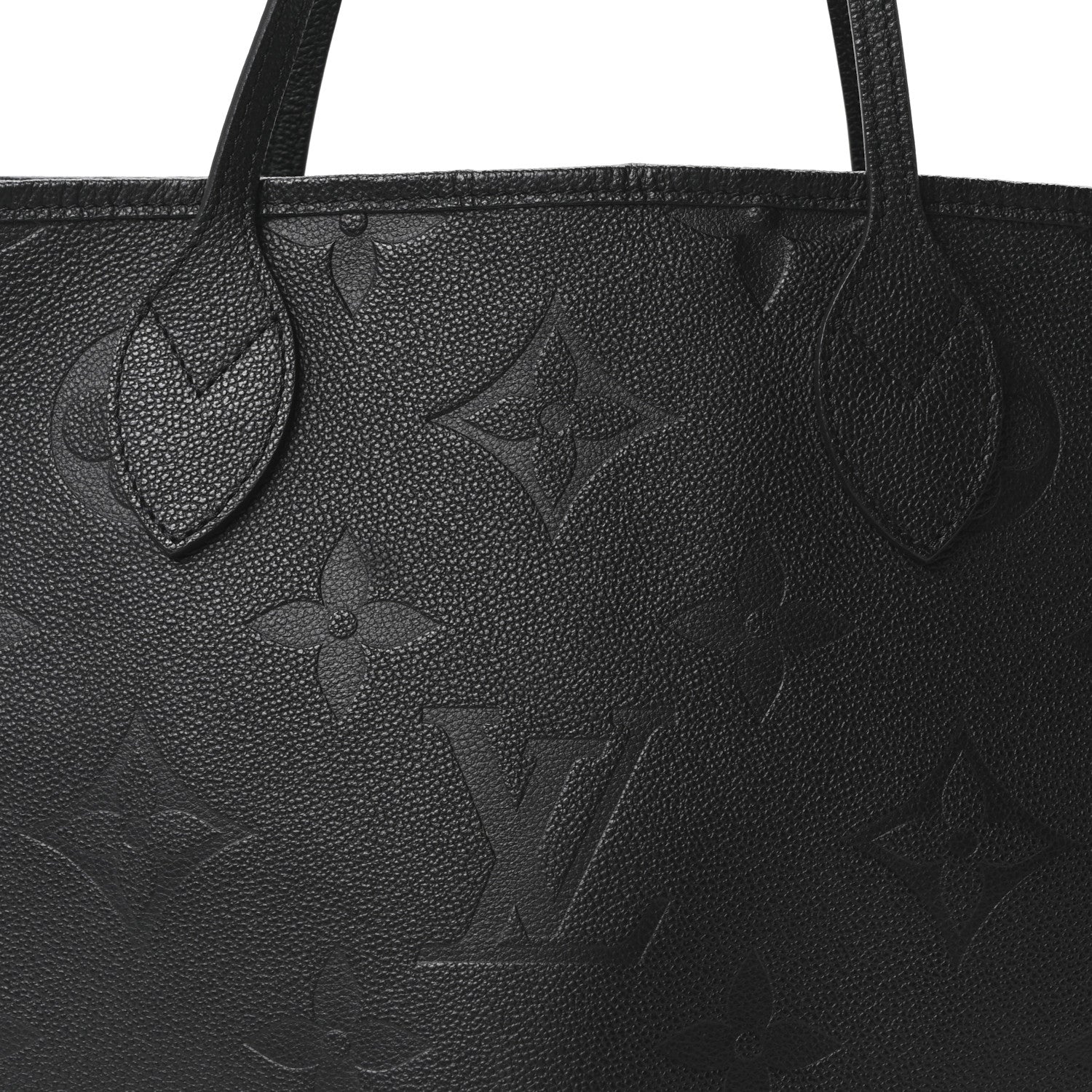 Louis Vuitton Empreinte Monogram Giant Neverfull MM Black 8 of 10