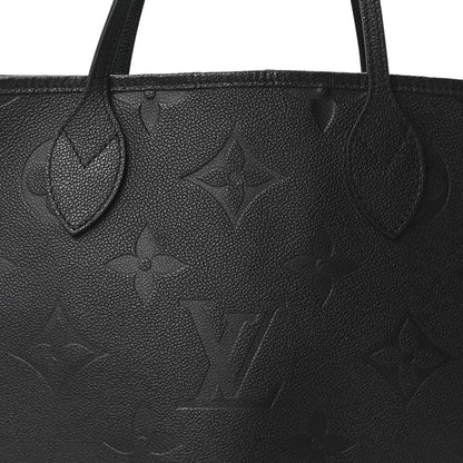 Louis Vuitton Empreinte Monogram Giant Neverfull MM Black 8 of 10