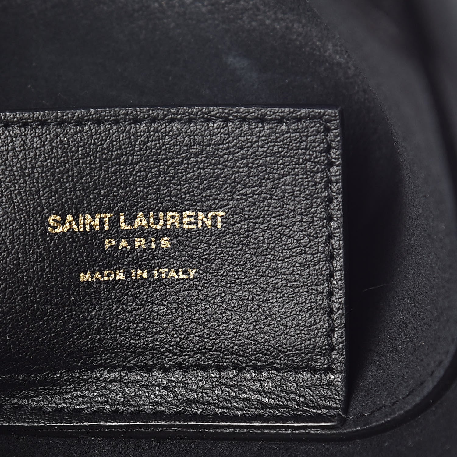 Saint Laurent Calfskin Toy Shopping Tote Black 6 of 10