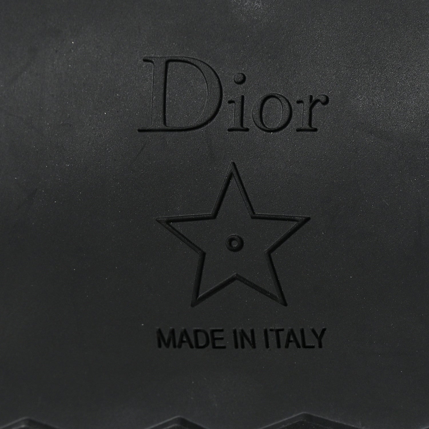 Christian Dior Neoprene Rubber Diorground Low Boots 38 Black 7 of 9