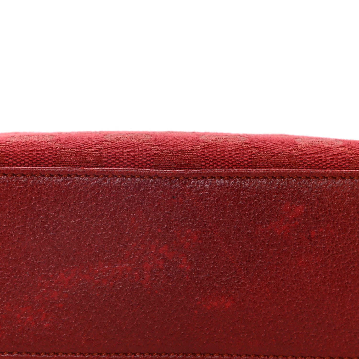 Gucci Monogram Cosmetic Case Red 10 of 13