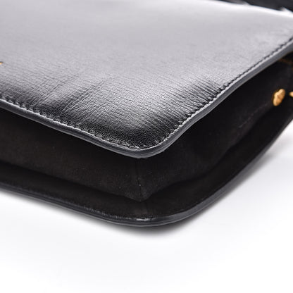 Givenchy Textured Calfskin Cross 3 Crossbody Bag Black 10 of 10
