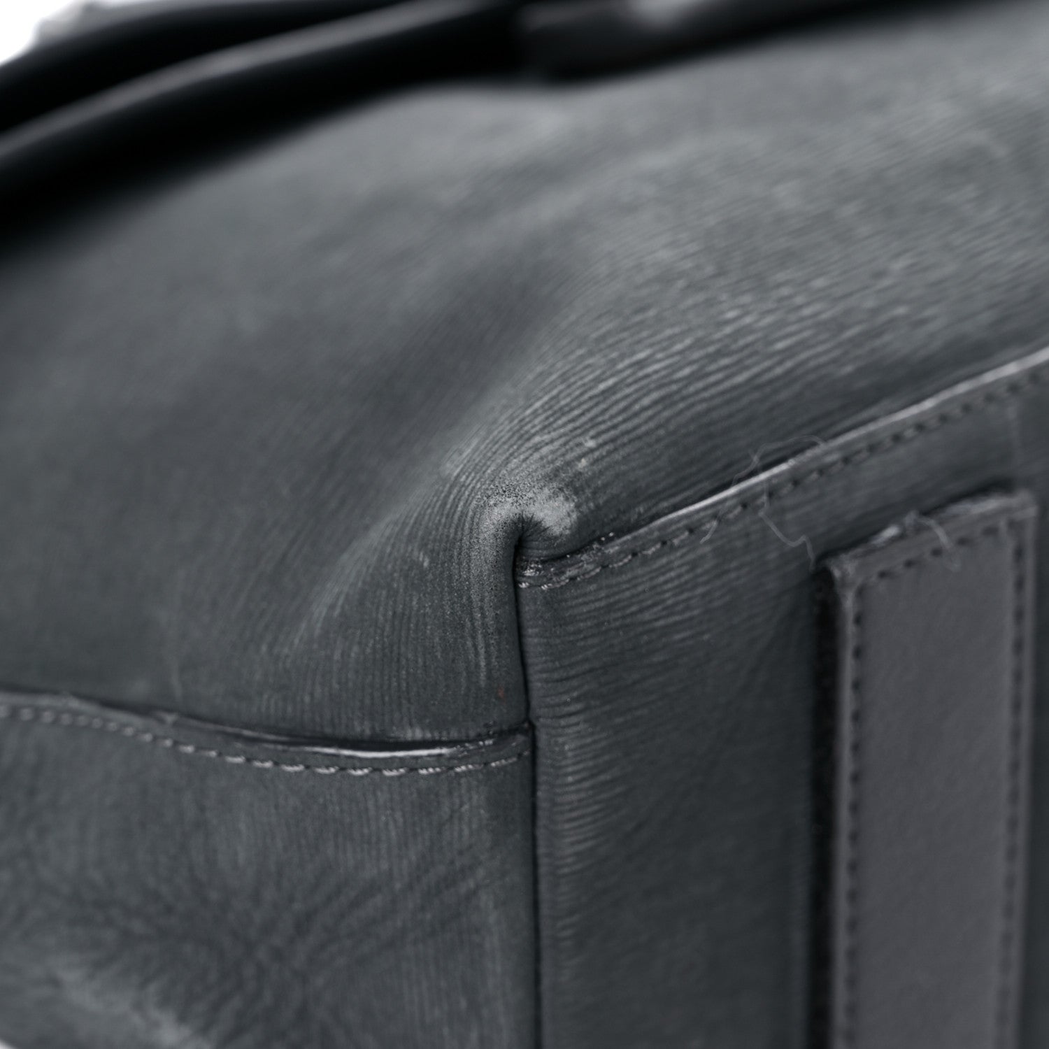 Louis Vuitton Nubuck Calfskin Folded Messenger Bag Grey 7 of 19