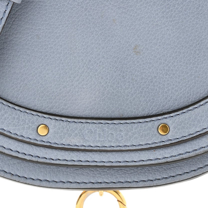 Chloe Calfskin Small Nile Bracelet Minaudiere Bag Washed Blue 9 of 11