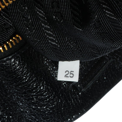 Prada Cervo Lux Chain Bag Nero Black 7 of 9