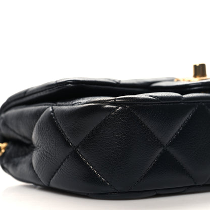 Chanel Lambskin Quilted Pearl Small Flap Black 9 of 11