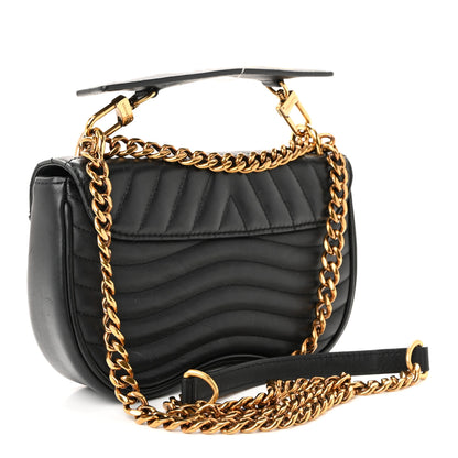 Louis Vuitton Calfskin New Wave Chain PM Black 3 of 10