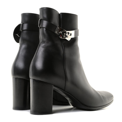 Hermes Calfskin Saint Germain Ankle Boots 40 Black 18 of 28