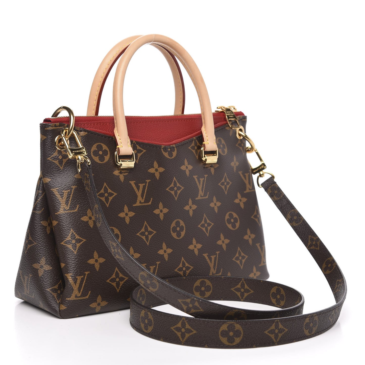 Monogram Pallas BB Cherry