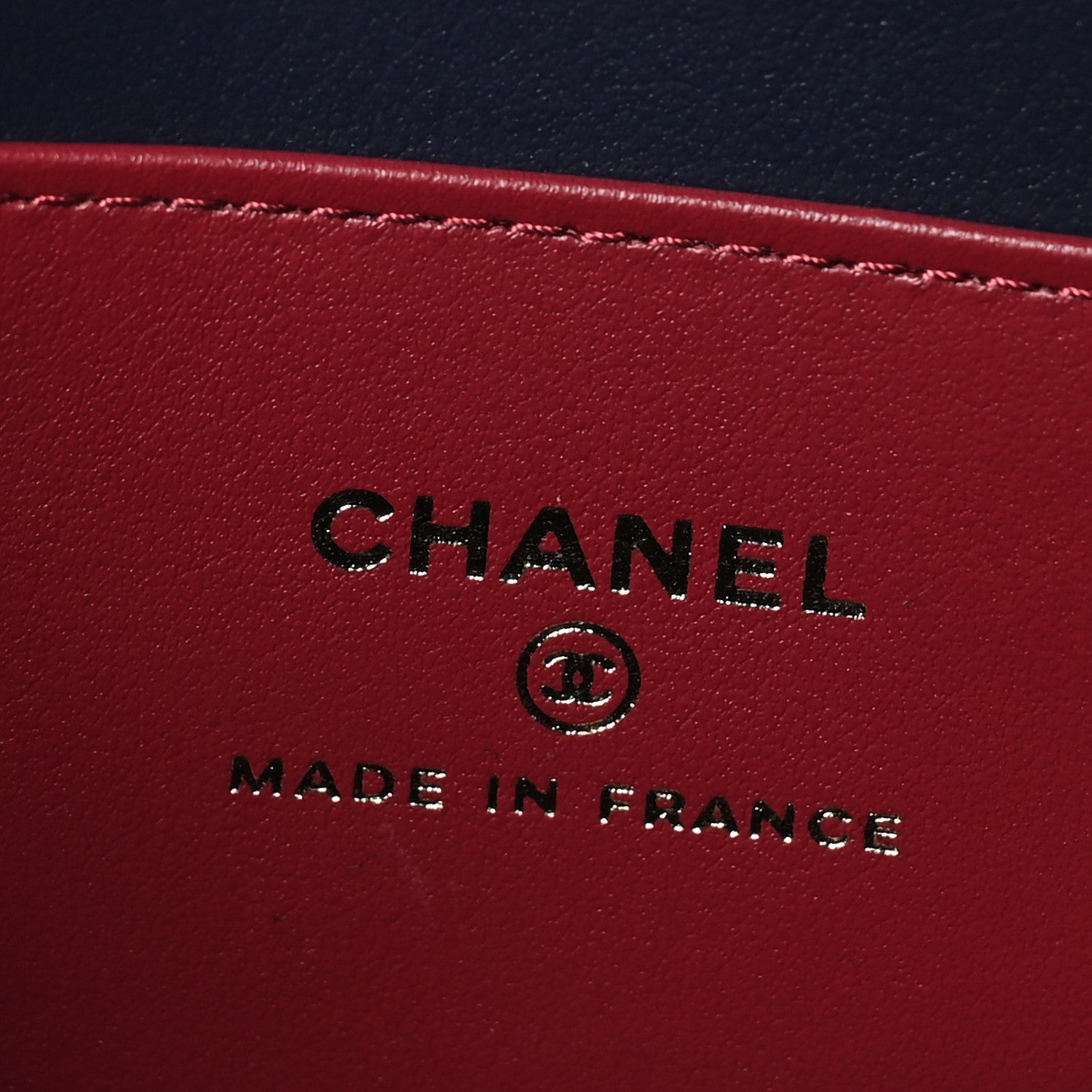 Chanel Shiny Caviar Mini Preppy Coco Shoulder Bag Dark Blue 6 of 10