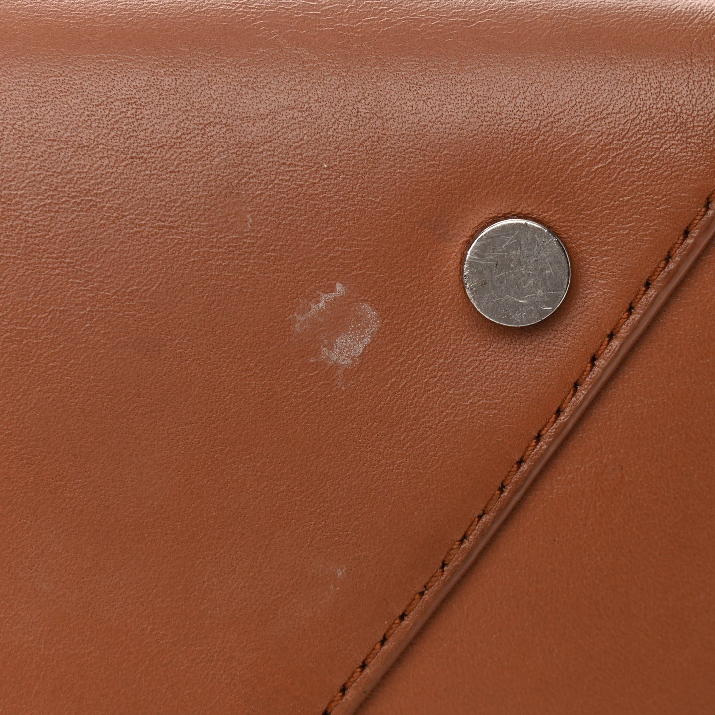 Smooth Calfskin Genesis Box Chain Hobo Tan