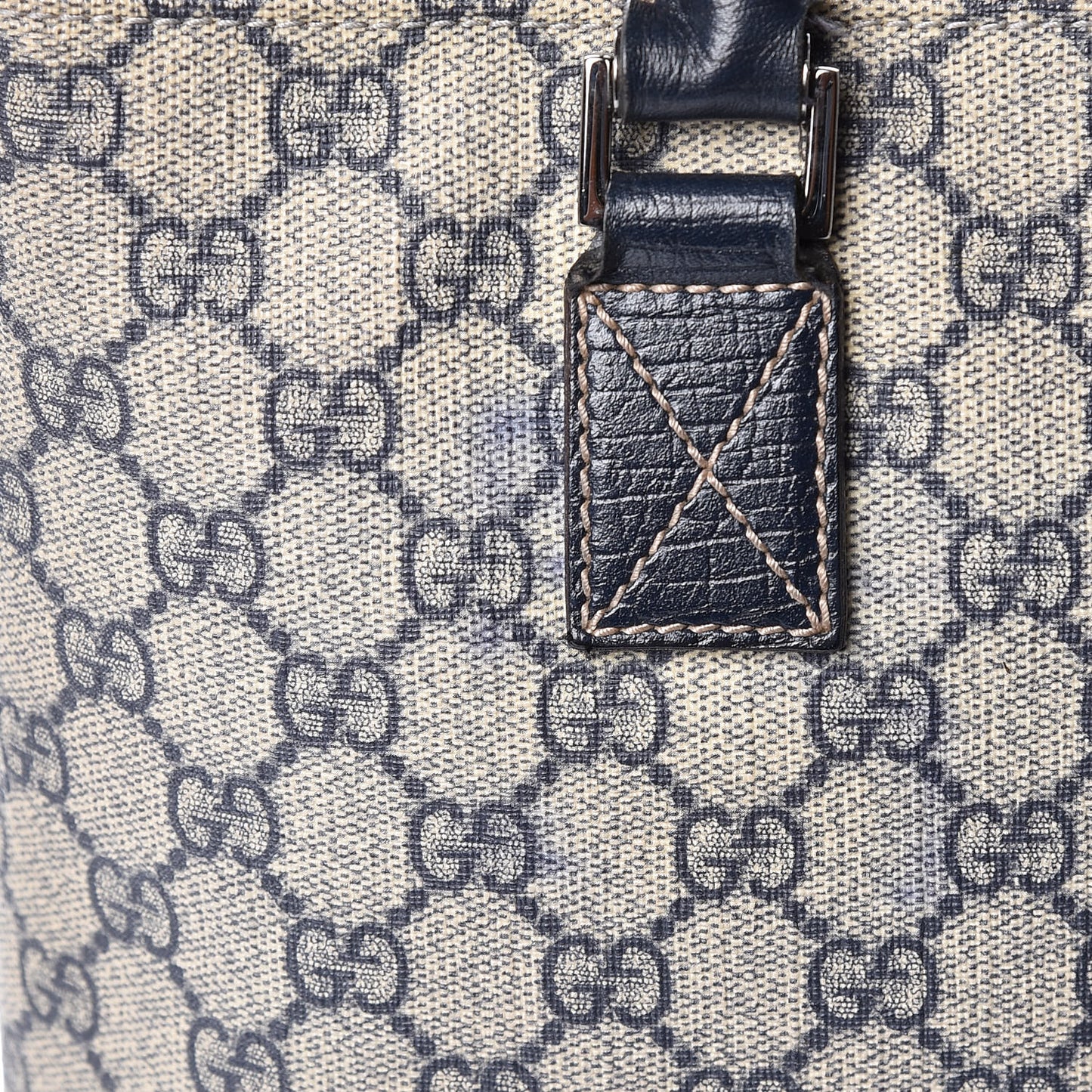 GG Plus Monogram Small Vertical Tote Blue