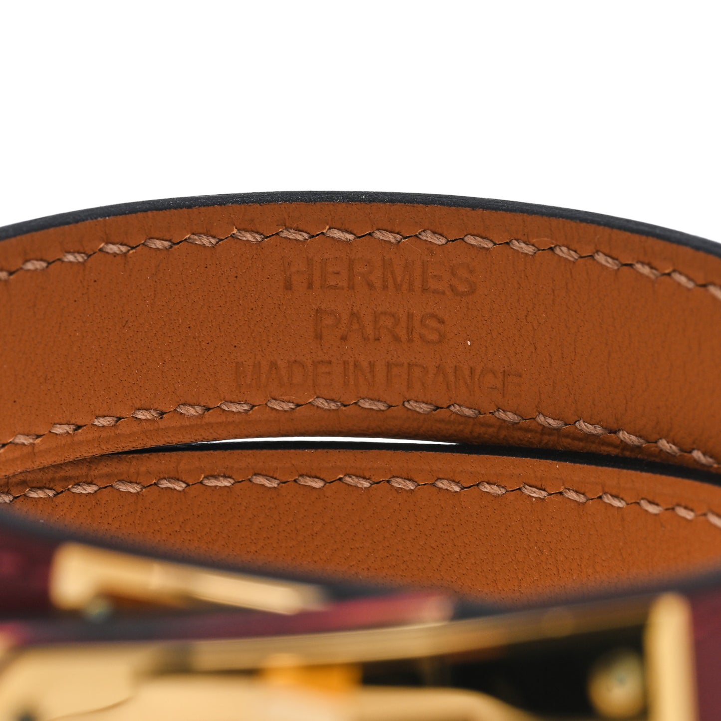 Swift Kelly Double Tour Bracelet T2 Rouge H Rose D'ete