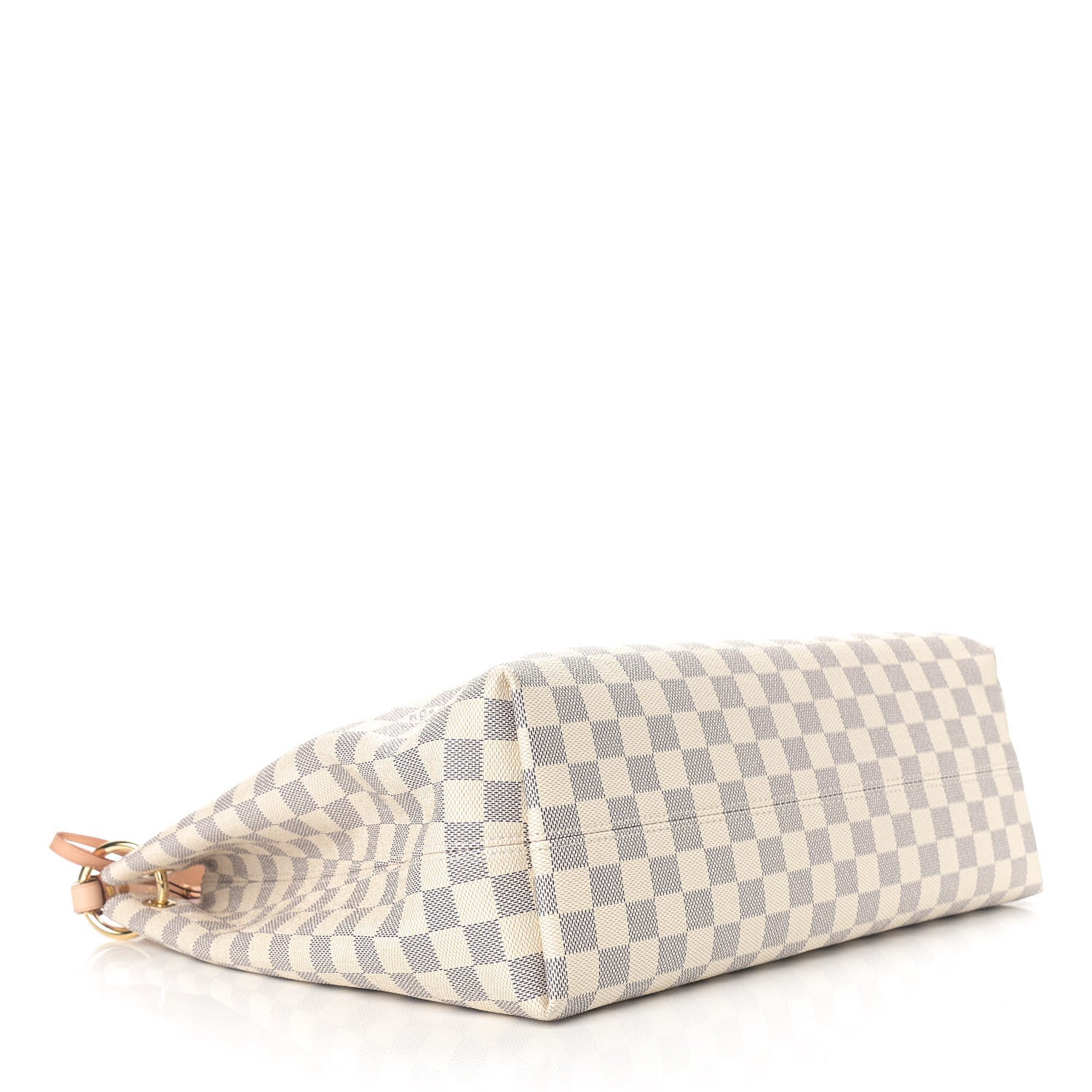 Louis Vuitton Damier Azur Graceful MM Rose Ballerine 4 of 8