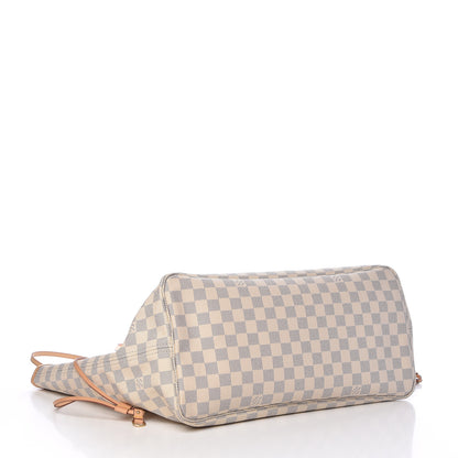 Louis Vuitton Damier Azur Neo Neverfull GM Rose Ballerine 5 of 15