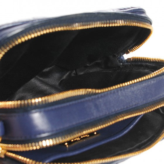 Miu Miu Nappa Matelasse Shoulder Bag Bleuette 6 of 18