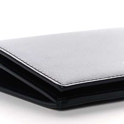 Saint Laurent Calfskin Fragments Flap Wallet Black 10 of 12