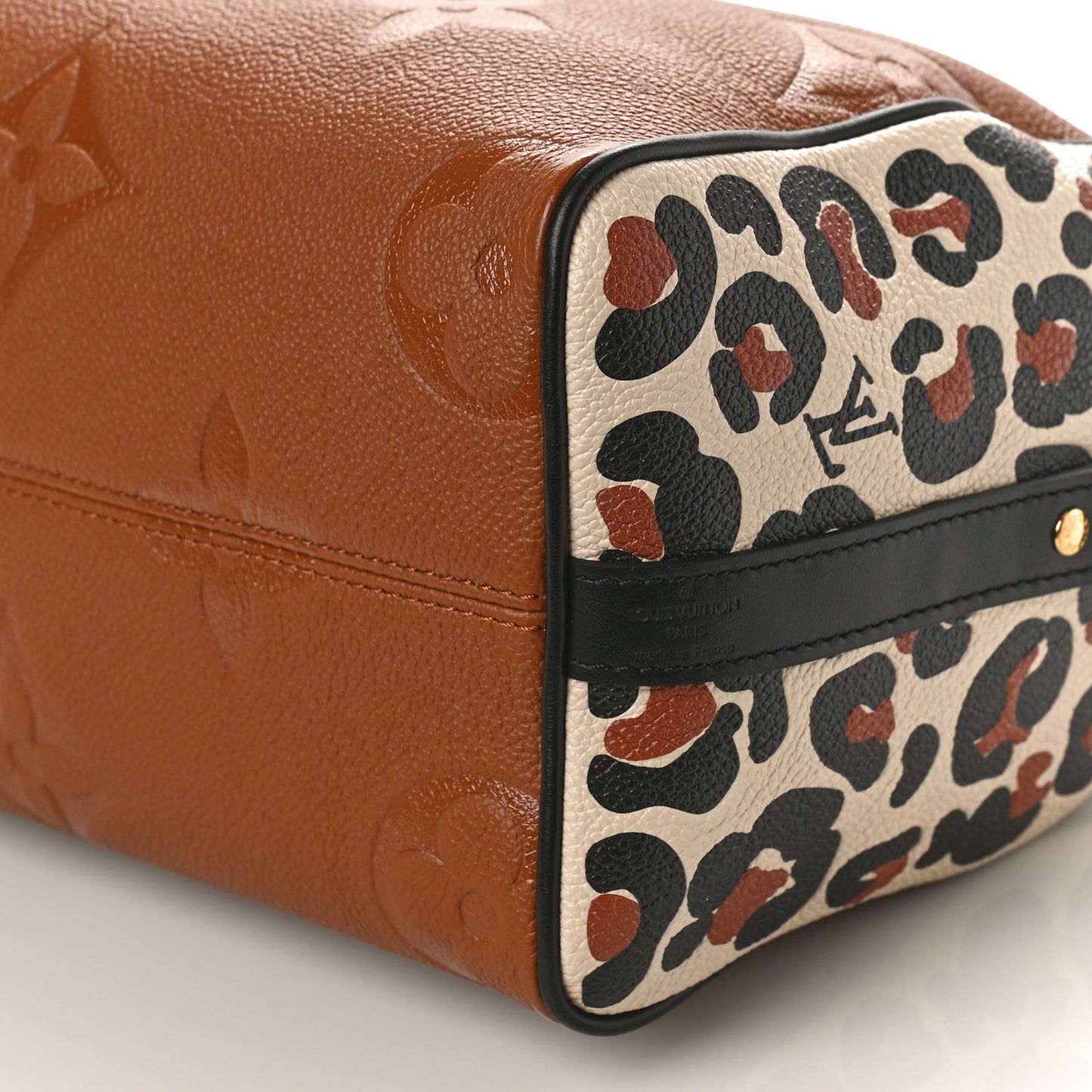 Empreinte Monogram Giant Wild At Heart Speedy Bandouliere 25 Caramel