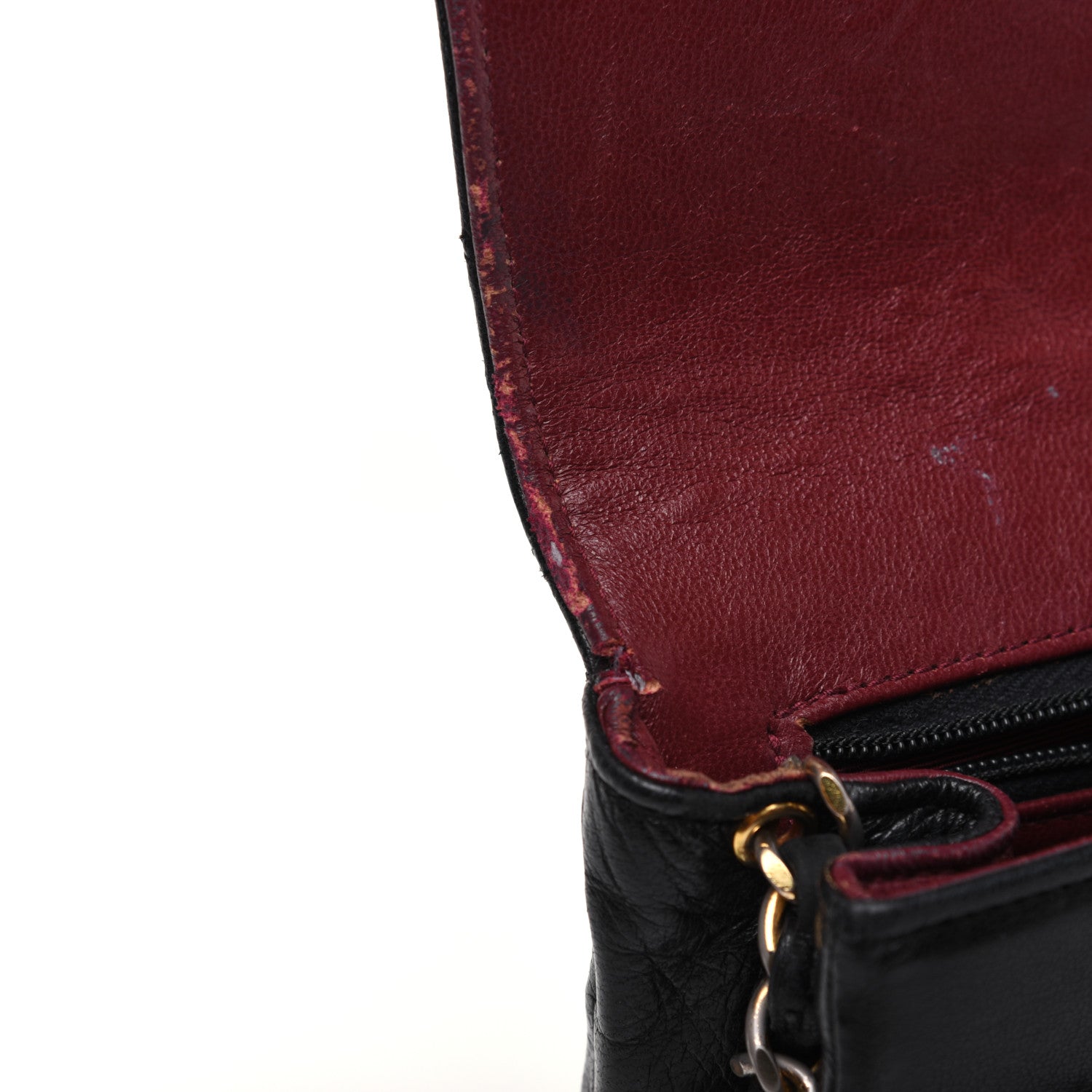 Chanel Lambskin Quilted Small Single Flap Black 15 of 40