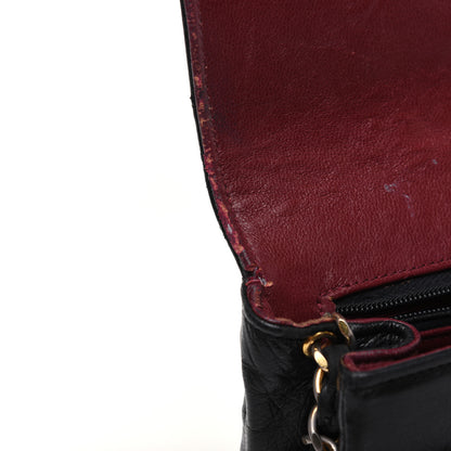 Chanel Lambskin Quilted Small Single Flap Black 15 of 40