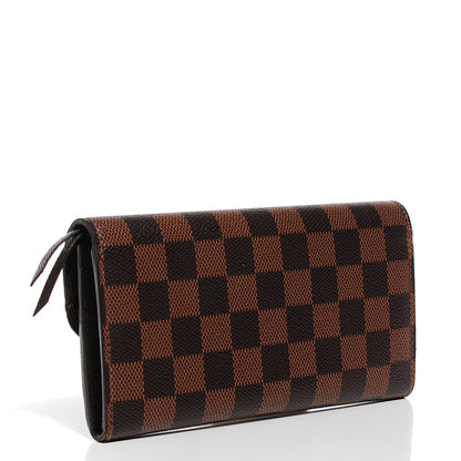 Louis Vuitton Damier Ebene Emilie Wallet 3 of 8