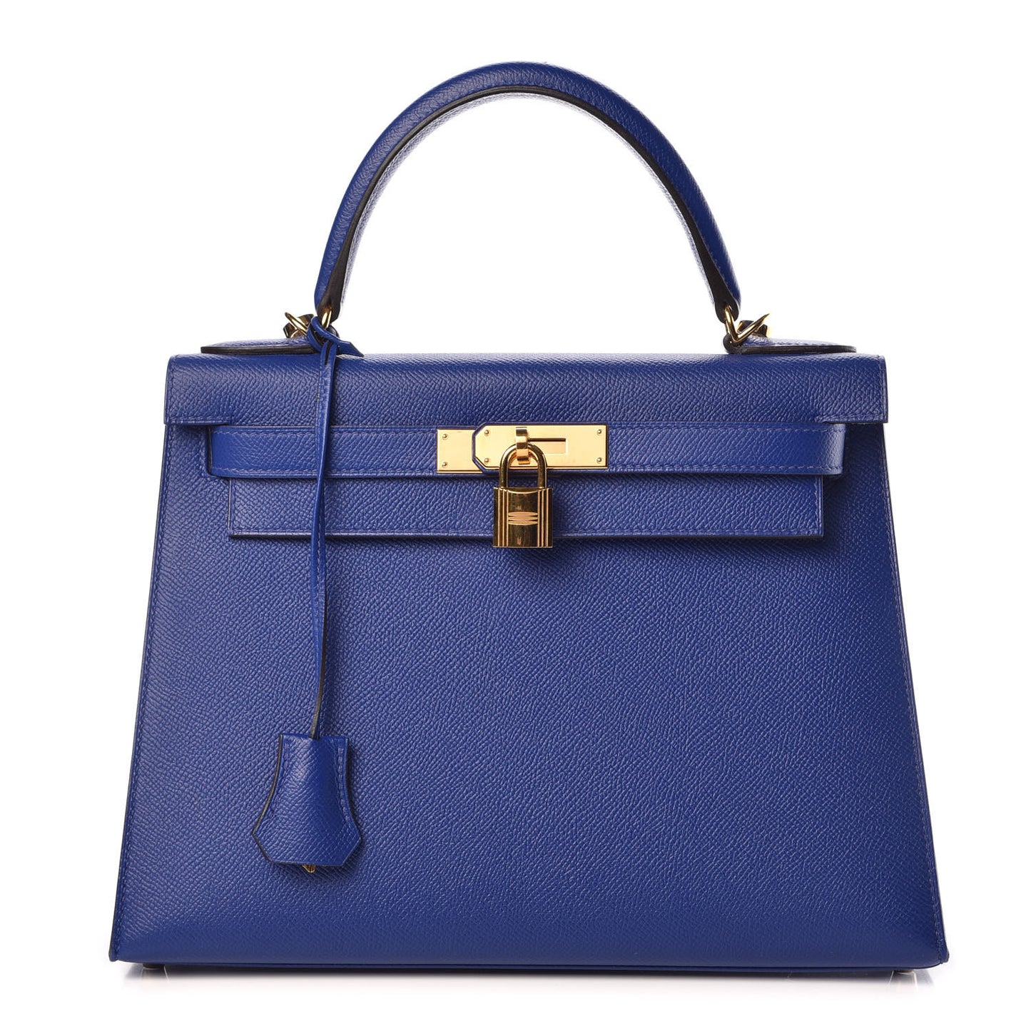 Epsom Kelly Sellier 28 Bleu Electrique