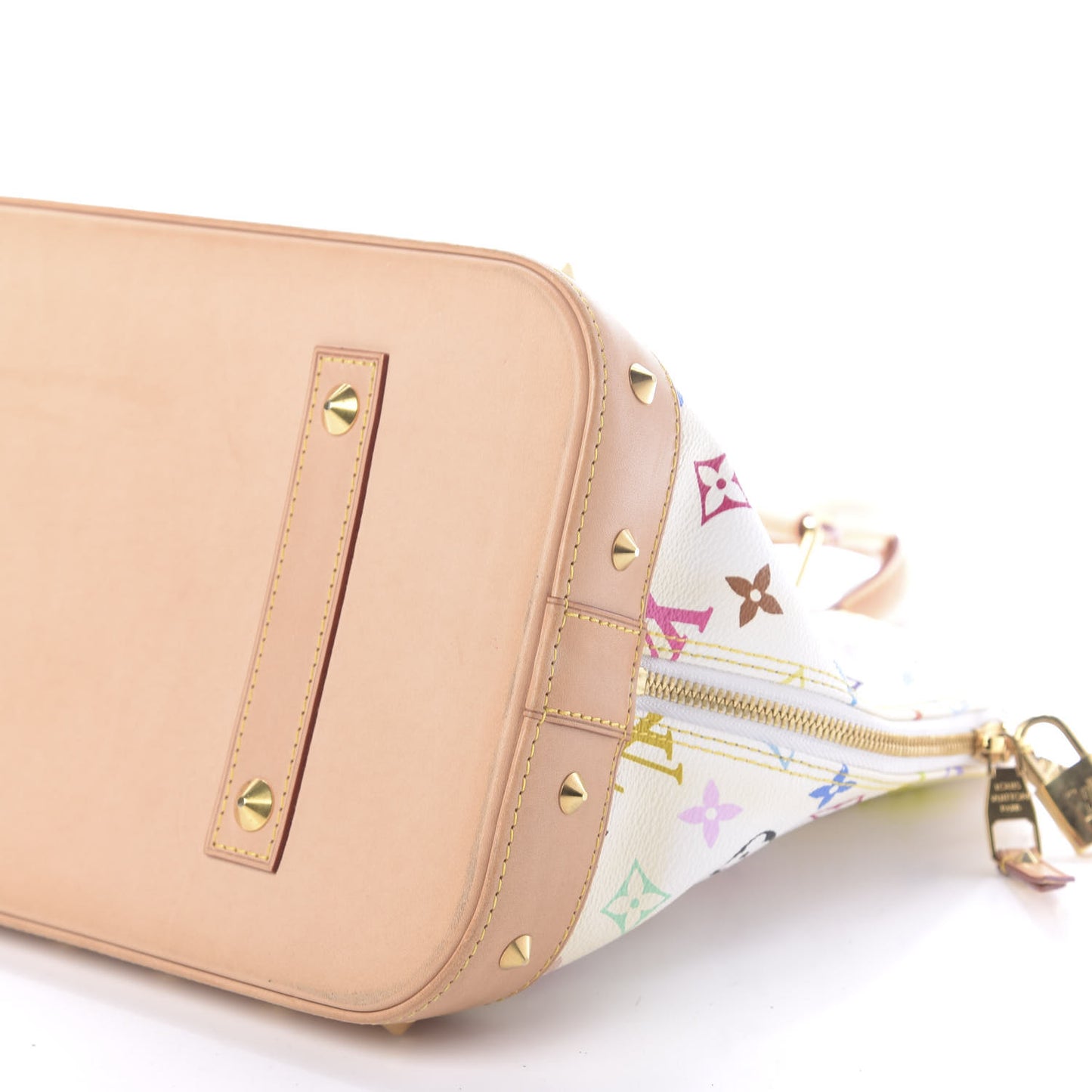 Monogram Multicolor Alma GM White