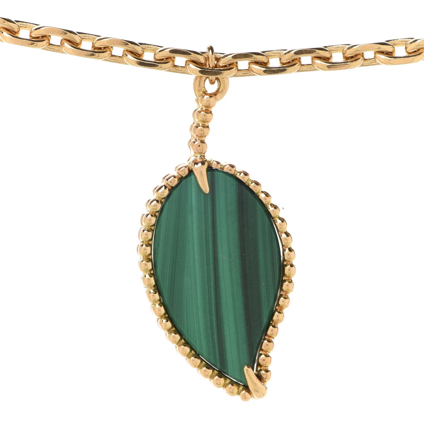 18K Yellow Gold Mother of Pearl Malachite Carnelian Tiger Eye 12 Motif Lucky Alhambra Necklace