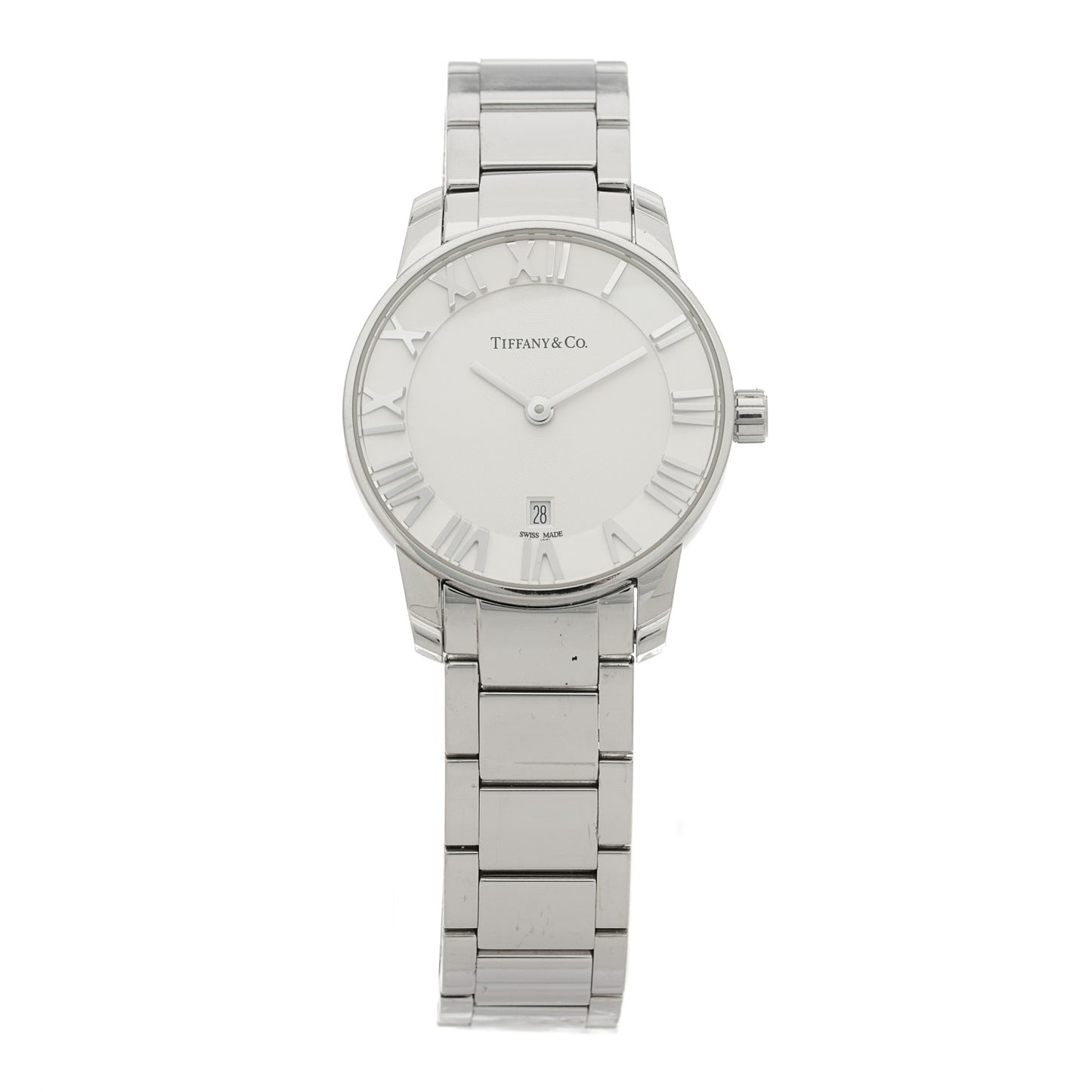 Stainless Steel 29mm Atlas 2-Hand Quartz Watch