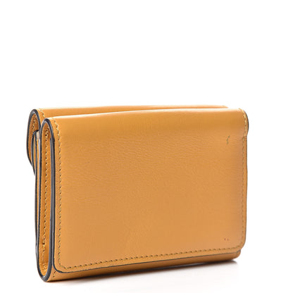 Chloe Smooth Calfskin Georgia Square Wallet Sunflower 3 of 9