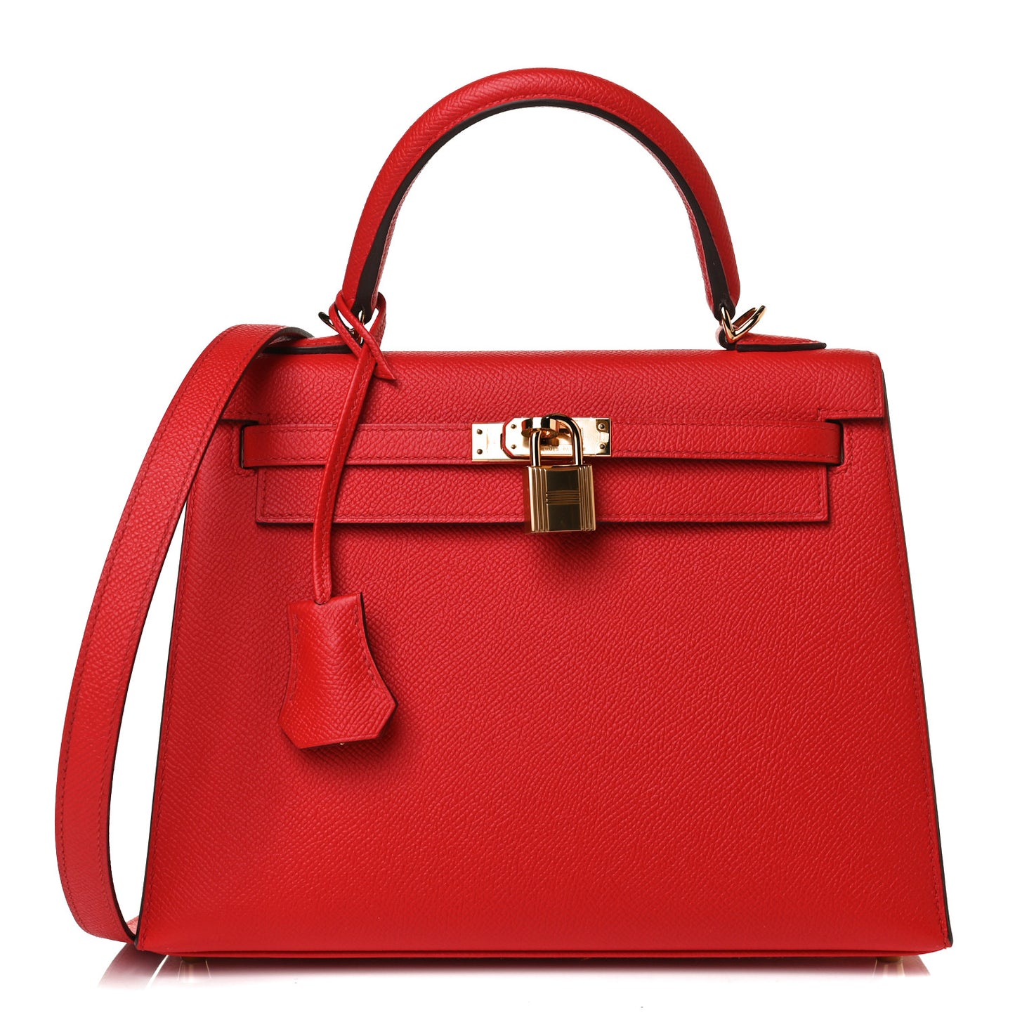 Epsom Kelly Sellier 25 Rouge De Coeur
