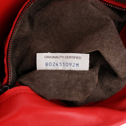 Bottega Veneta Nappa Intrecciato Small Roma Tote Red 7 of 12