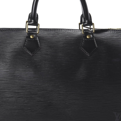 Louis Vuitton Epi Speedy 35 Black 8 of 8