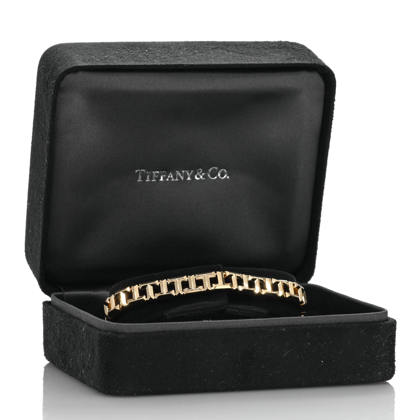 18K Yellow Gold Narrow T True Bracelet