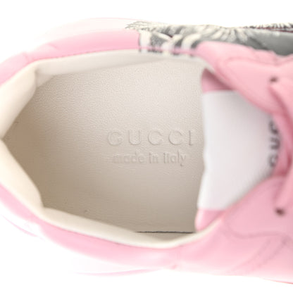Gucci Calfskin Mystic Cat Rhyton Sneakers 36 Sugar Pink 6 of 11