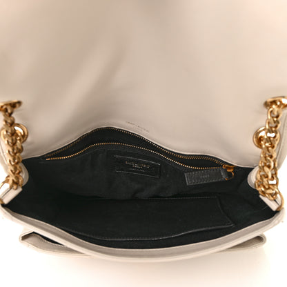 Saint Laurent Lambskin Matelasse Monogram Medium Niki Chain Satchel Nude Powder 5 of 12