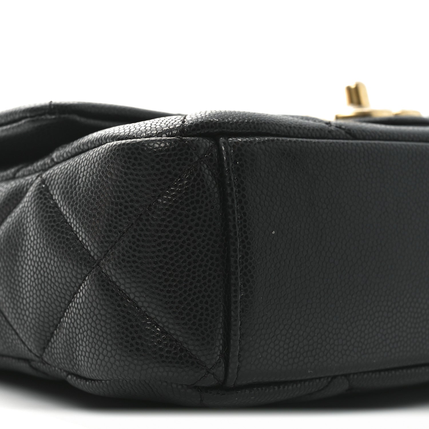 Chanel Caviar Quilted Small Twist Your Buttons Flap Black 9 of 11