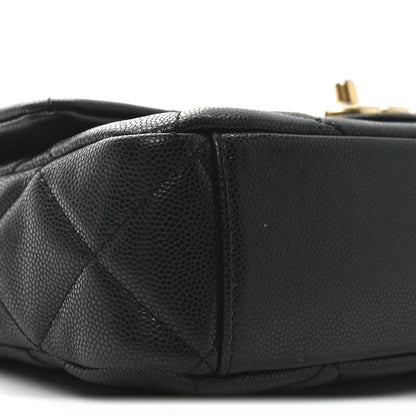 Chanel Caviar Quilted Small Twist Your Buttons Flap Black 9 of 11