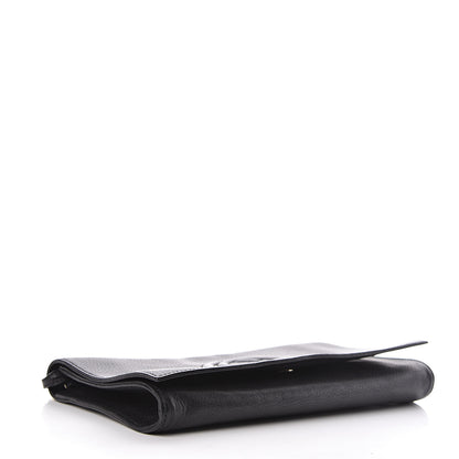 Gucci Pebbled Calfskin Medium Soho Clutch Black 4 of 9
