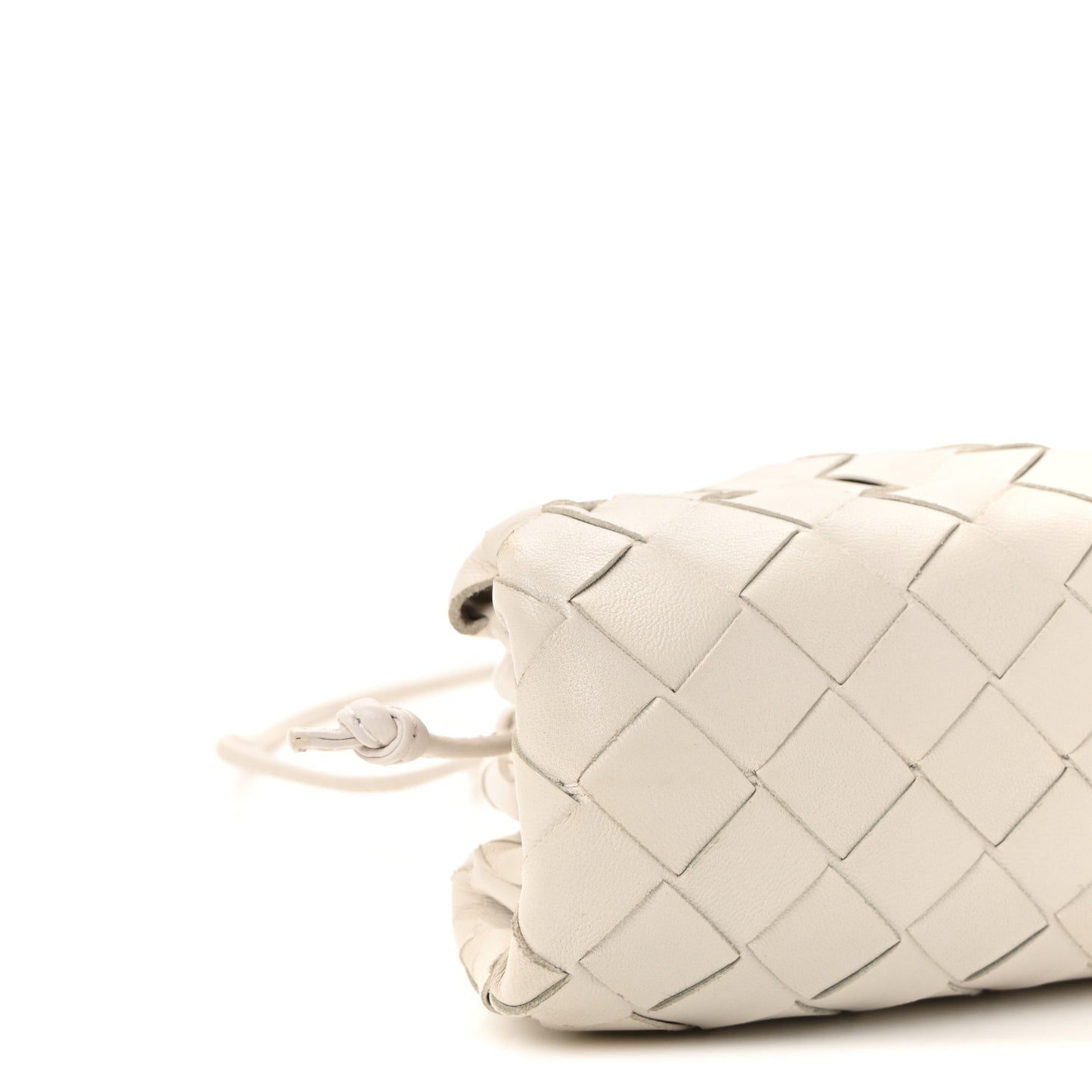 Nappa Intrecciato The Mini Pouch Chalk