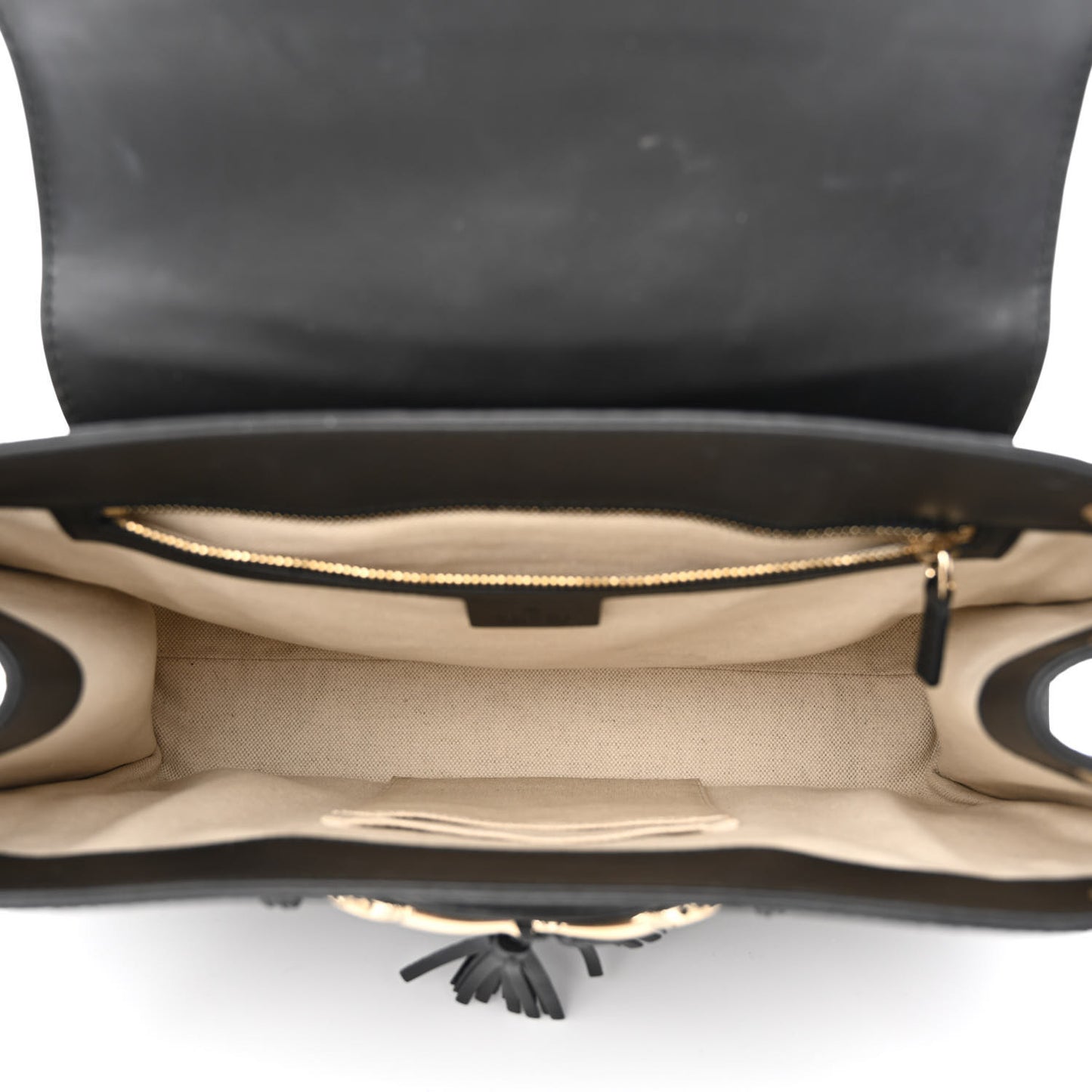 Guccissima Large Emily Chain Shoulder Bag Black