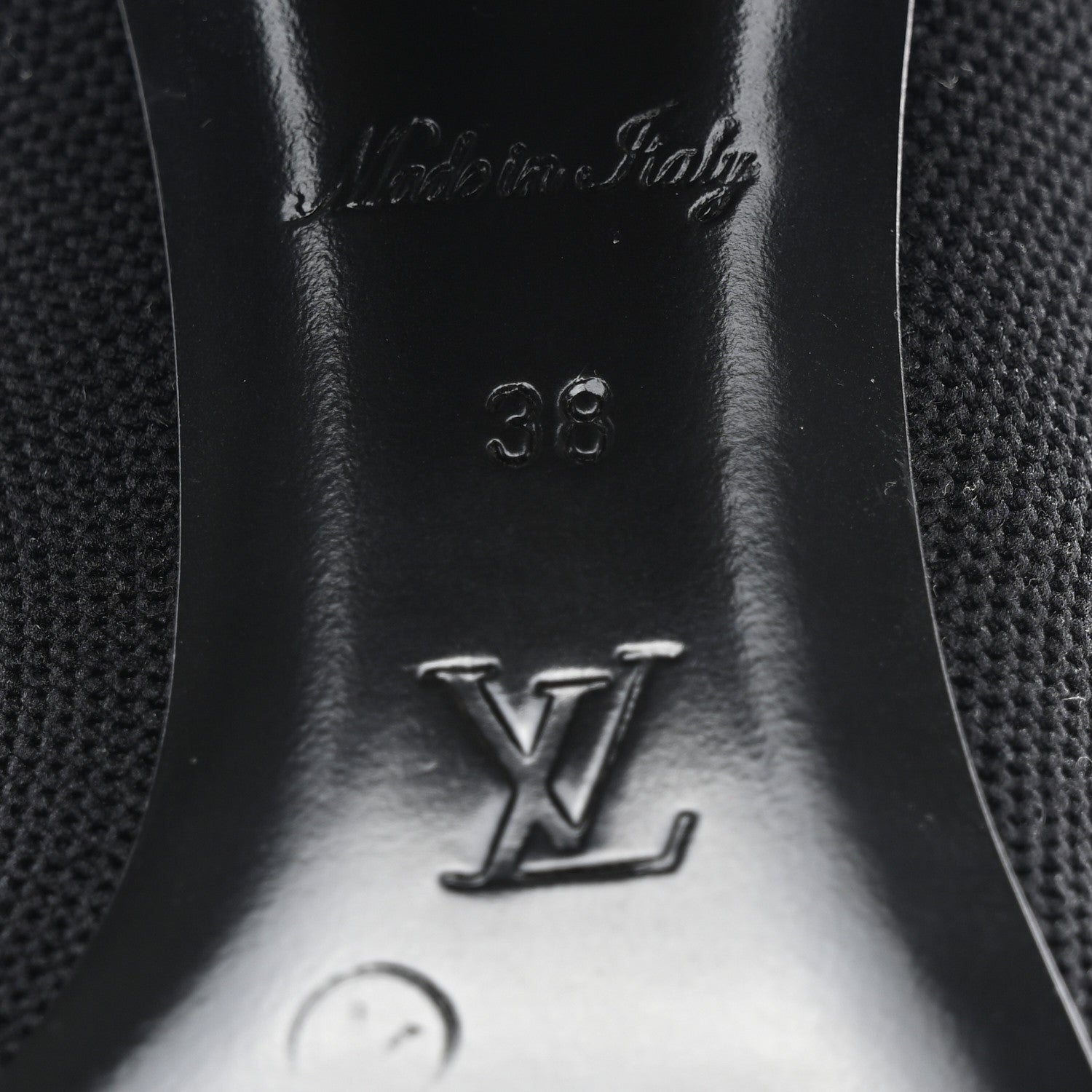 Louis Vuitton Monogram Stretch Fabric Silhouette Ankle Boots 38 Black 6 of 9