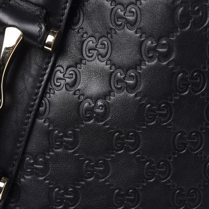 Gucci Guccissima Small Pelham Shoulder Bag Black 17 of 19